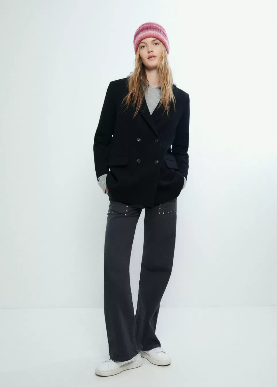 Best Sale Brownie Spain Sobretudo Tipo Blazer De La Sintetica