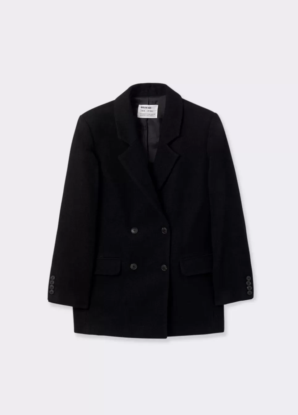 Best Sale Brownie Spain Sobretudo Tipo Blazer De La Sintetica